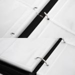 Tcgames Card Binder 4-Pocket, 440 Pockets Card Holder with 55 Sleeves Red - Image 4
